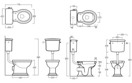 Напольный унитаз Simas Lante LA02