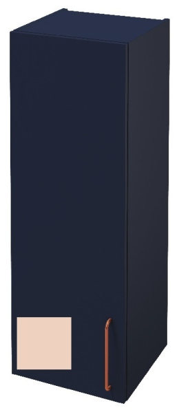 Шкаф-пенал Jacob Delafon Odeon Rive Gauche 40 см, EB2571G/D-RX-M70, цвет телесный матовый, ручки на 