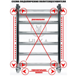 Фото Полотенцесушитель водяной ПК "Ника" ЛД/ВП бронза ЛД ВП 80/50 бронза