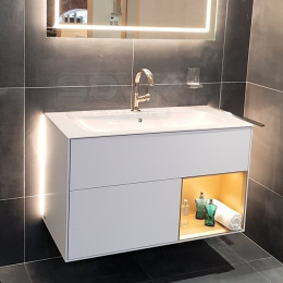 Villeroy Boch Finion F030HFPC Тумба под раковину 996х498 мм (gold matt/oak veneer)