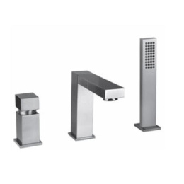 Фото Смеситель на борт ванны Gessi Rettangolo (20038#031) хром