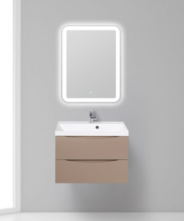 Тумба под раковину BelBagno Marino MARINO-700-2C-SO-CL-P, 70 х 45 х 55 см, Capucino Lucido