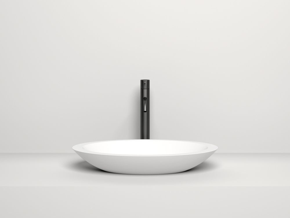 Фото Раковина накладная Salini Callista (1101202SMRH)