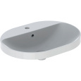 Geberit Variform 500.732.01.2 Раковина, встраиваемая сверху, накладная