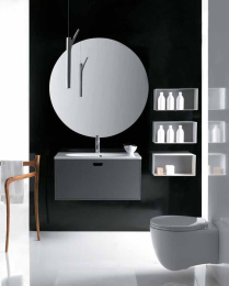 Раковина 85 см Galassia Ergo (7102), цвет белый