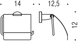 Держатель туалетной бумаги Colombo Basic (B2791) хром