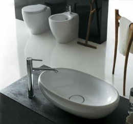 Раковина 60 см Galassia Ergo (7106), цвет белый