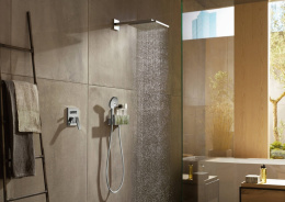 Смеситель для душа Hansgrohe Metropol (32545340) шлифованный черный хром