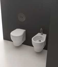 Фото Kerasan K09 452501 Биде подвесное