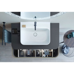 Раковина 60 см Duravit Happy D.2 Plus 2360600000, белый