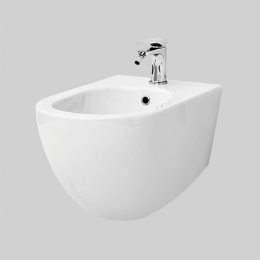 Фото Биде, Artceram, File 2.0 FLB003 05 00 подвесной, шг 370*520, Saniglaze, цвет-белый матовый