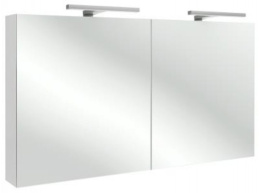 Зеркальный шкаф Jacob Delafon Rythmik 120 см, EB798-G1C цвет Белый Бриллиант