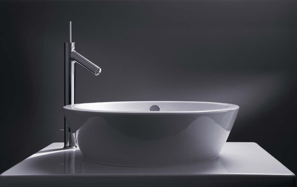 Фото AXOR Starck 10129000 Высокий смеситель для раковины