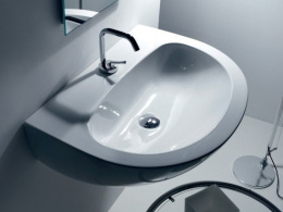 Фото Kerasan Aquatech 374001 Раковина подвесная на 70 см