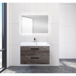 Тумба под раковину BelBagno Aurora AURORA-800-2C-SO-PP подвесная (2 ящ.)