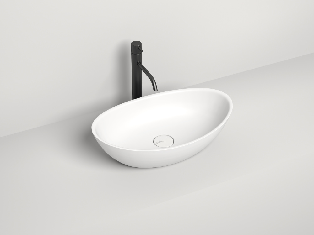 Фото Раковина накладная Salini Callista (1101203SM) белый