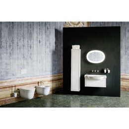 Раковина Laufen New Classic 8.1385.8.000.107.1 120 х 48 х 16.5 см, SaphirKeramik, 2 отверстия, с пер