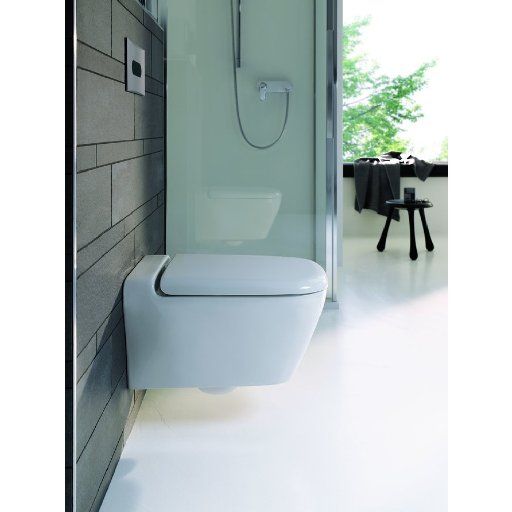 Подвесной унитаз Geberit MyDay 201460000, безободковый Rimfree