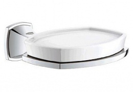 Фото Grohe Grandera 40628000 Держатель с керамической мыльницей