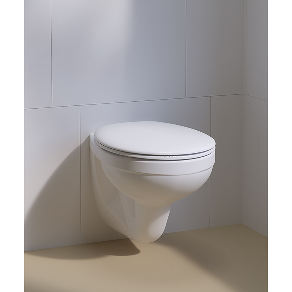 Geberit Delta 458.122.2U.1 Комплект инсталляция и унитаз подвесной стандартные, цвет унитаза: белый