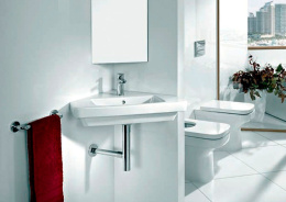 Фото Раковина угловая 57 см Roca Dama (32778C000) белый