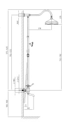 Душевая система Timo Lina (SX-7030/00) хром