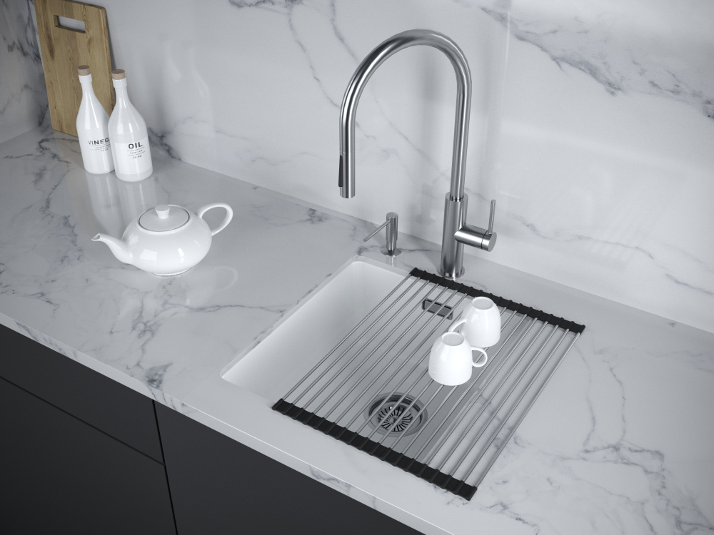 Фото Мойка для кухни Paulmark Lumi (LU41-BE) бежевый