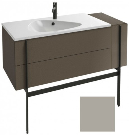 Тумба под раковину Jacob Delafon Nouvelle Vague 120 см, EB3034-G72, 3 ящика, с выступом, цвет - бела