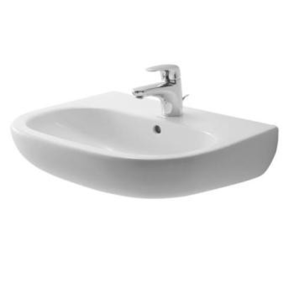 Раковина 55 см Duravit D-Code 23105500002, белый