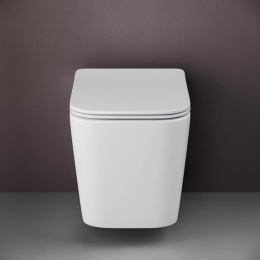 Подвесной унитаз Ceramica Nova CUBIC CN1806 с сиденьем