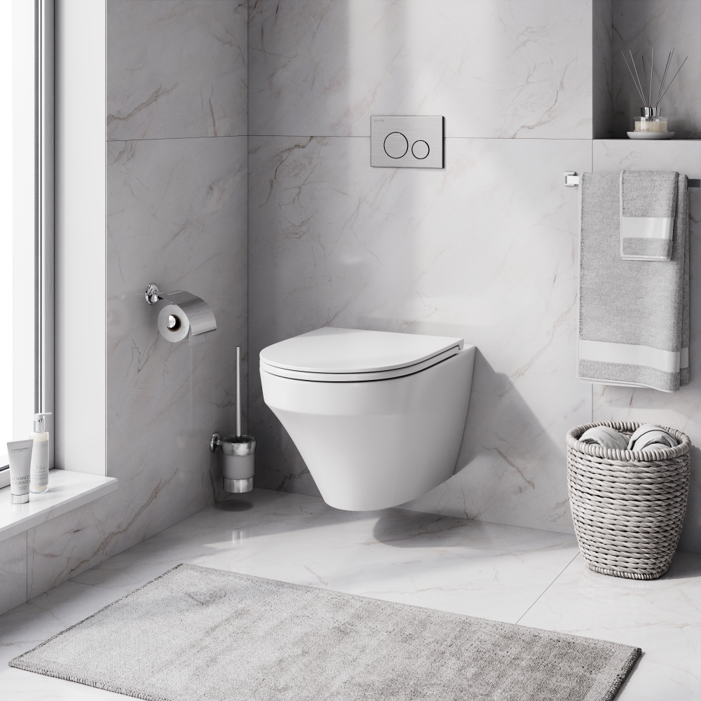 Подвесной унитаз Am.Pm Inspire (C501700WH) белый, глянцевый