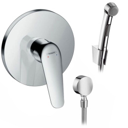 Встроенный гигиенический душ Гигиенический душ Hansgrohe Novus (7106532129) хром