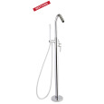 Напольный смеситель для ванны RamonSoler DRAKO 338503S Хром