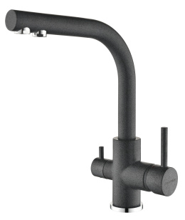 Смеситель для кухни Paulmark Essen (Es213011-DG) графит