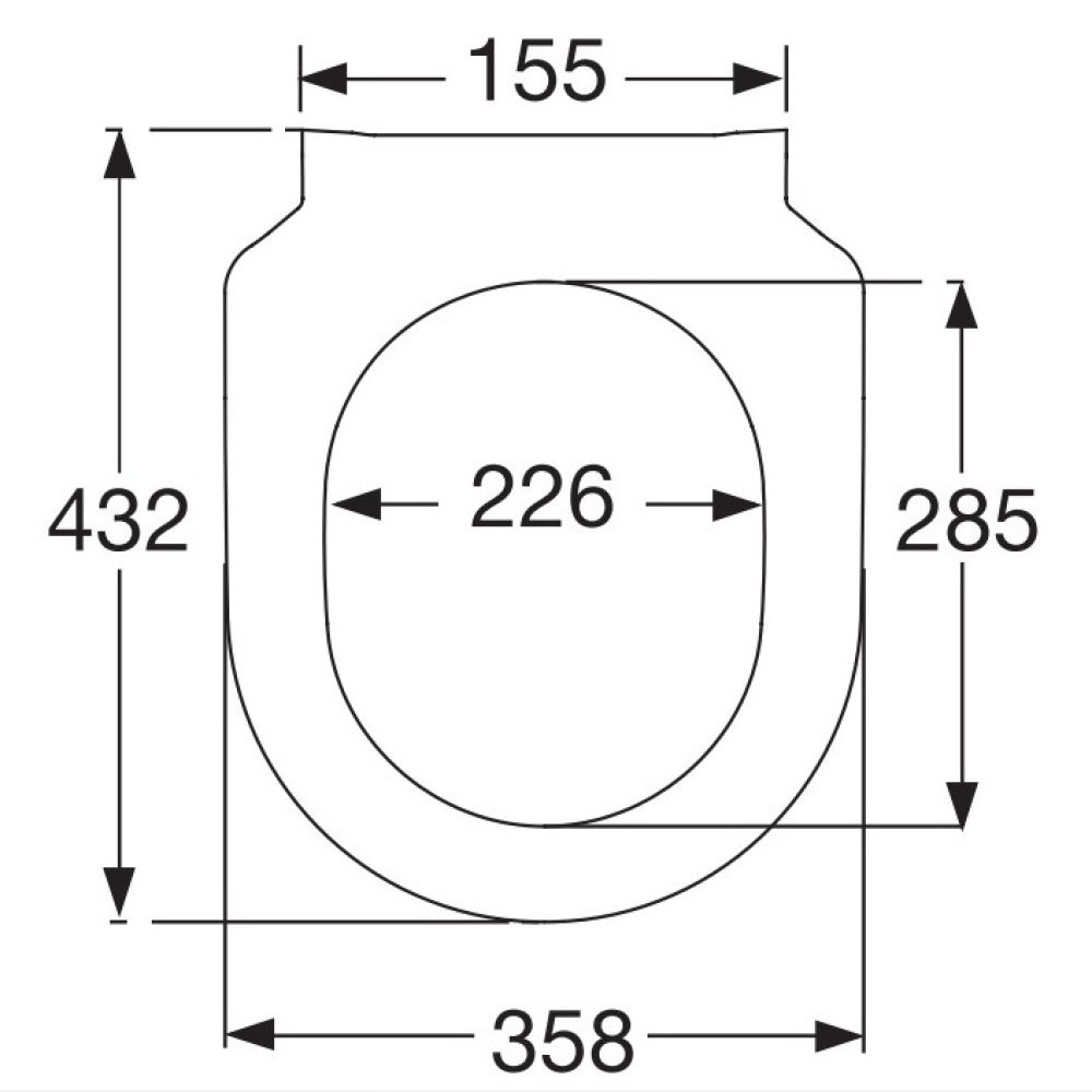 Фото Villeroy Boch Avento SlimSeat 9M87S101 Сиденье с крышкой для унитаза (альпийский белый)