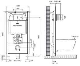 Инсталляция OLI 74 OLI Pure 152978