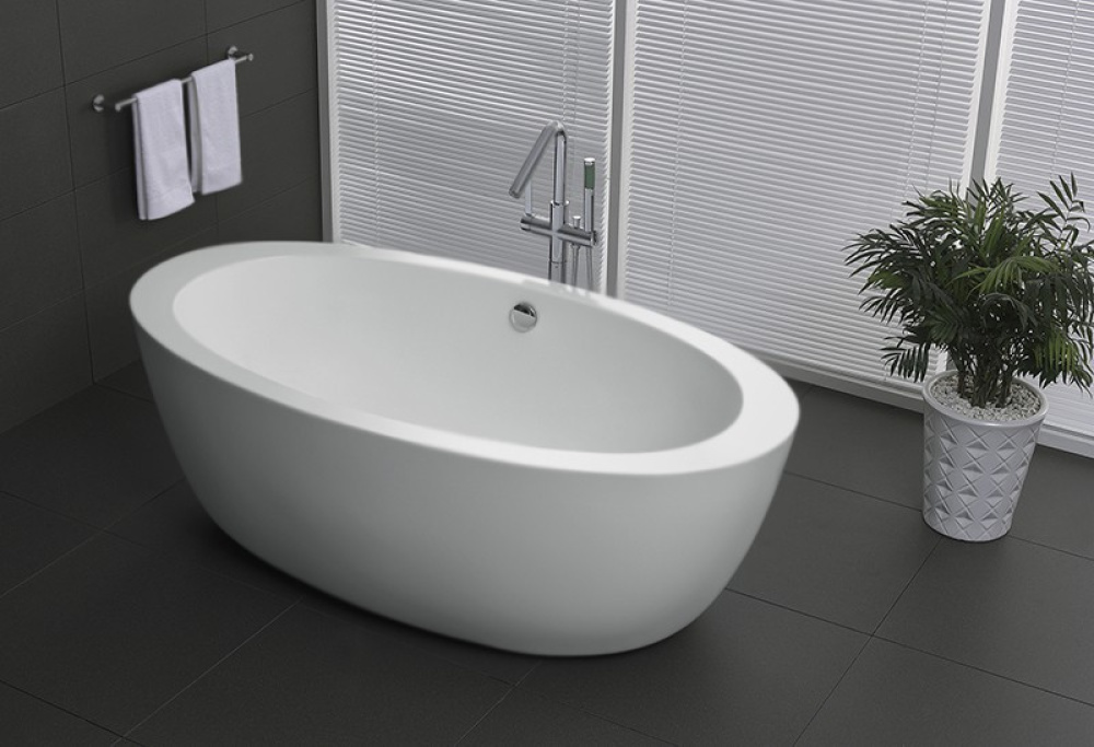 Фото Акриловая ванна 170x90 BelBagno (BB67-1700), округлая
