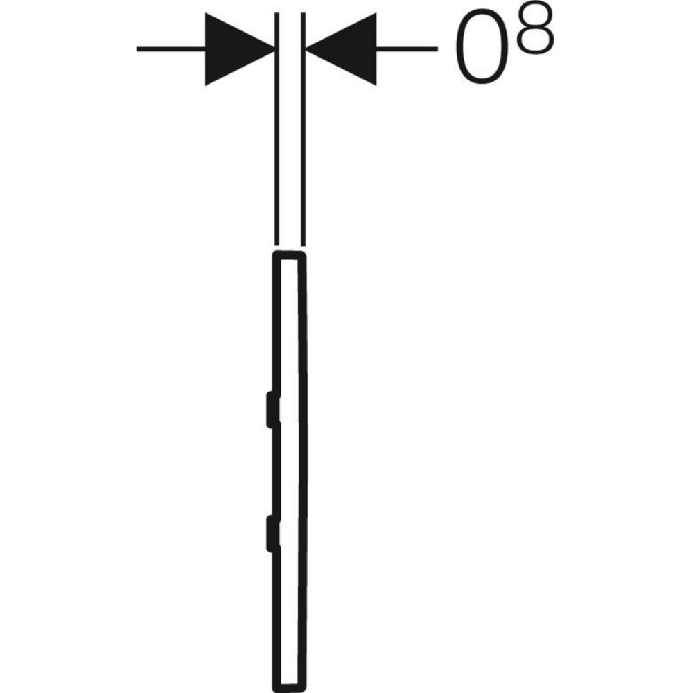 Фото Система электронного управления смывом писсуара Geberit, 116.037.KX.1