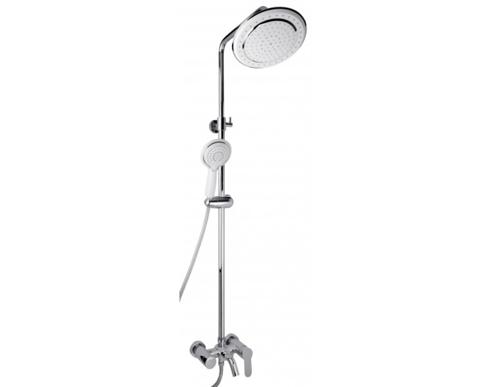 Фото Душевая система Timo Polo (SX-1100 white) хром