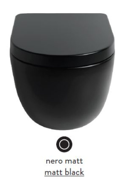 Фото Подвесной унитаз ArtCeram File (FLV004 17 00) черный матовый