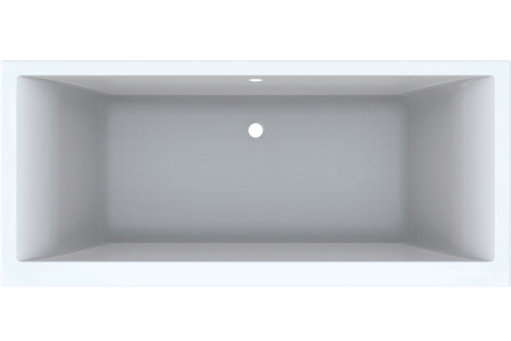 Акриловая ванна 180x80 Geberit (554.307.01.1), прямоугольная
