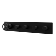 Смеситель для душа Remer Chrono CH98D4WBNO, черный матовый