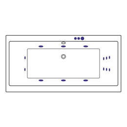 Excellent Pryzmat WAEX.PRY20.SMART Ванна 200x90 "SMART" (хром)