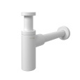 Сифон для раковины WasserKraft A150, цвет - белый