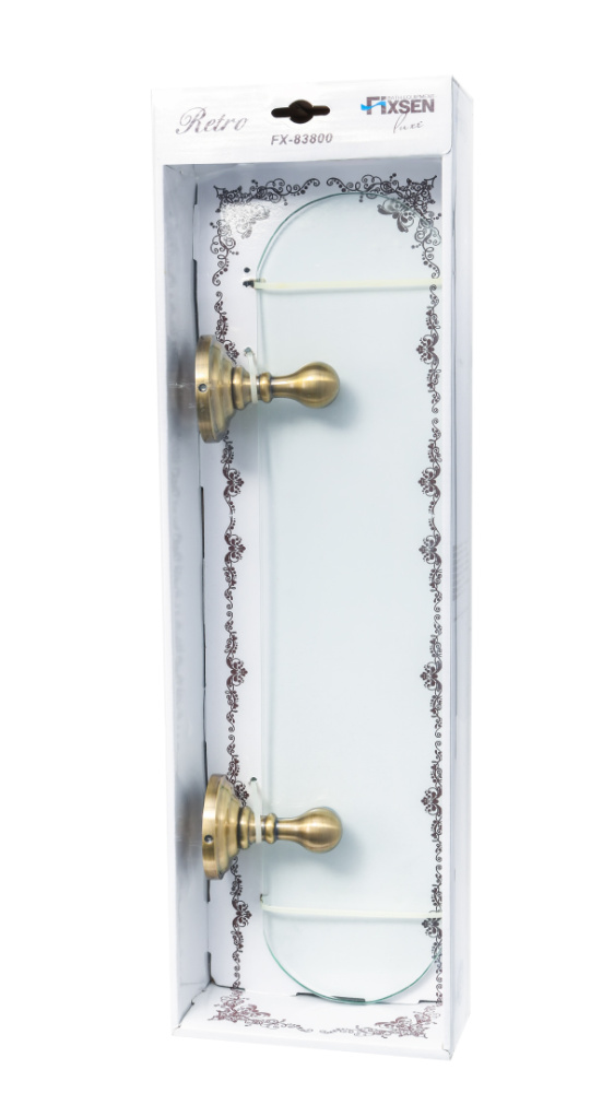 Фото Полка FIXSEN Retro стеклянная (FX-83803)