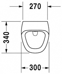 Фото Писсуар Duravit Durastyle 2804300000, белый