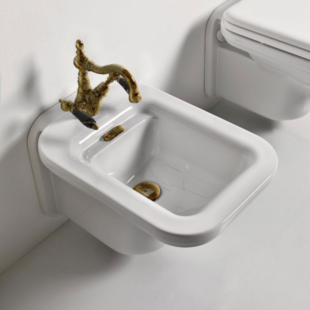 Фото Kerasan Waldorf 4125K1+811393 Биде подвесное