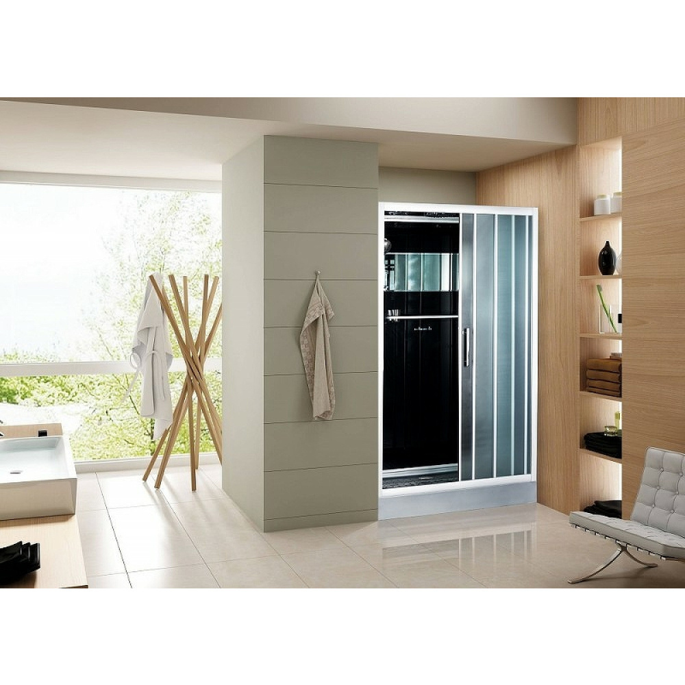 Душевая кабина 90x120x210 Esbano (ESKG3129CKR) серый, Поддон низкий
