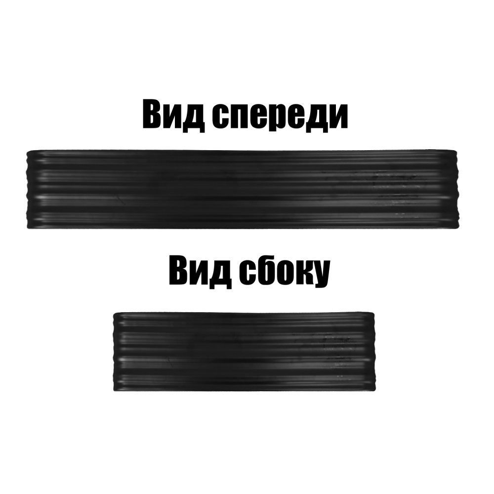 Раковина накладная Azario  (AZ-2250-MB) Черный матовый