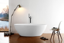 Акриловая ванна 175x100 Abber (AB9249), овальная